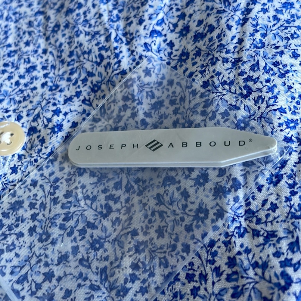 NWT! Joseph Abboud SS Button Down Shirt - Size 3X Classic Fit. - Picture 3 of 5